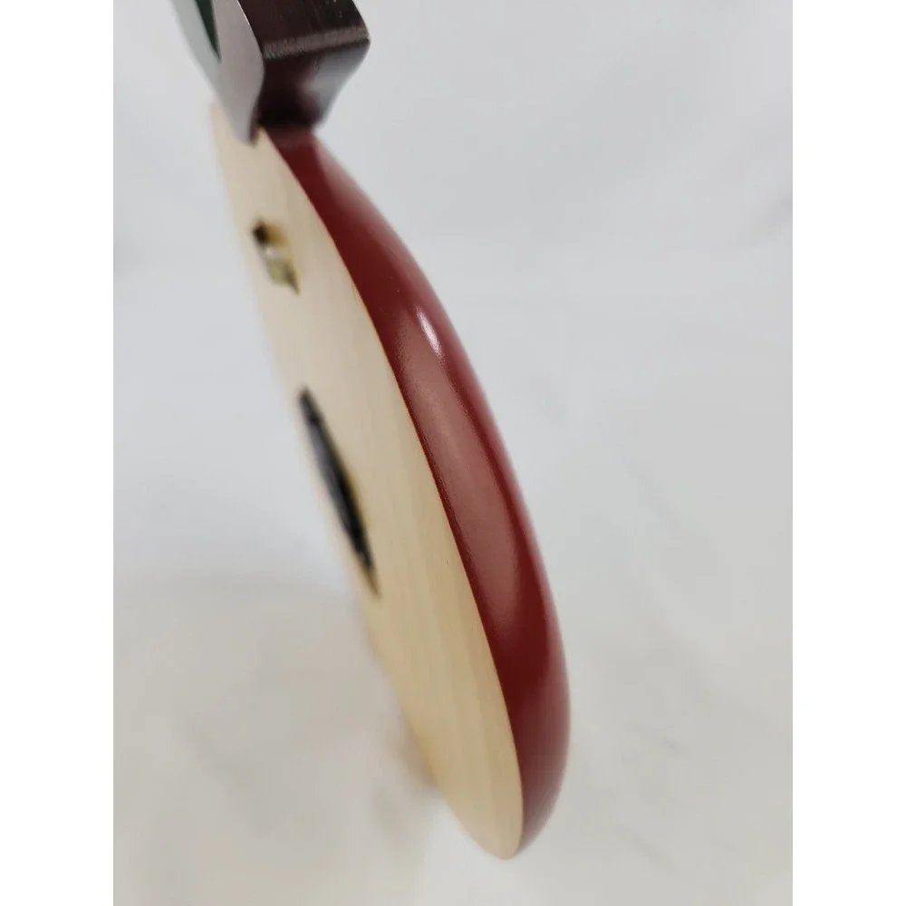 Vintage Wooden Apple Wall Clock 1990s Retro Kitchen Farmhouse Cottagecore Decor